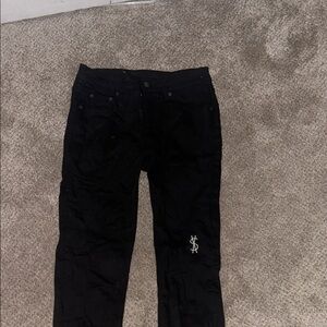 Ksubi Men's Black Straight Jeans